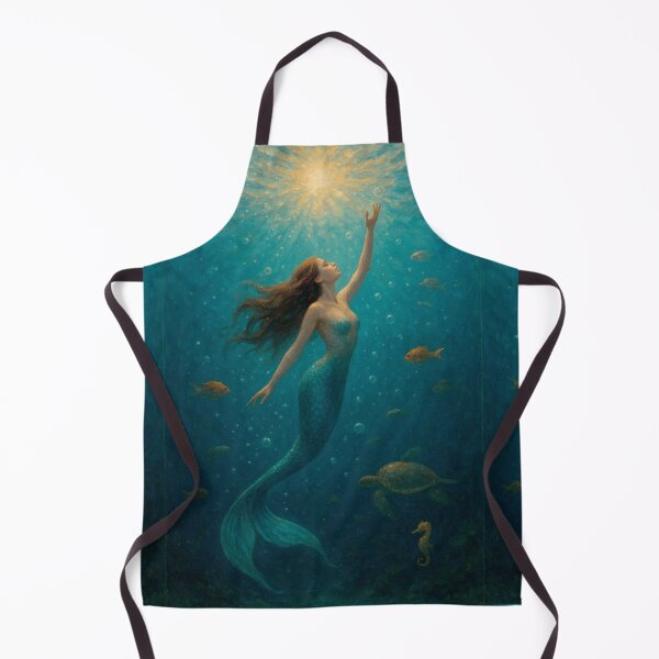 Item preview, Mermaid Painting – Enchanting Underwater Fantasy designed and sold by GalleryKauffeld.