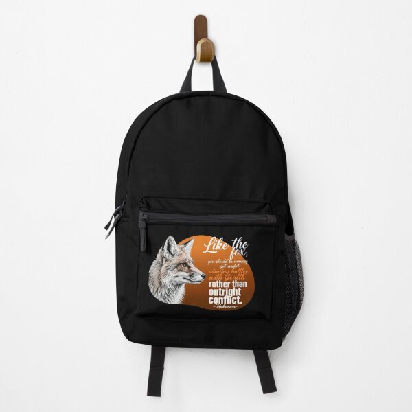 Item preview, Like The Fox You Should Be Cunning Yet Careful - Fox Quote Strategy designed and sold by Vibe-Vary.