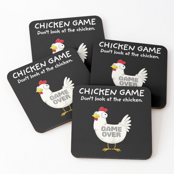 Item preview, Chicken Game Don’t Look at the Chicken – Funny Game Over designed and sold by Byhergawaa.
