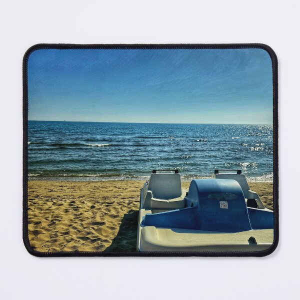 Item preview, Endless Summer Horizon | Blue Pedal Boat Beach Aesthetic designed and sold by NaturalChroma.