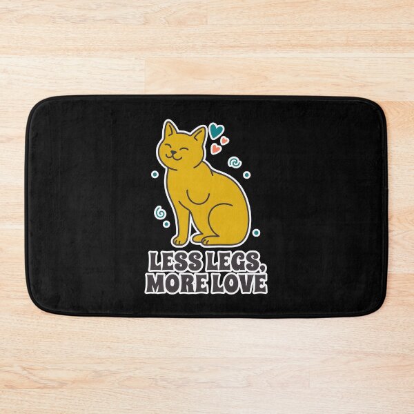 Item preview, Less Legs More Love - Funny Tripod Cat Confidence Design designed and sold by Cust-tshirts.