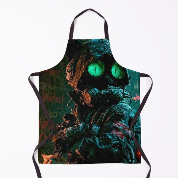 Item preview, Black Cat Clockwork Arcane - Cyberpunk Sci Fi Anime art designed and sold by Delerat7.