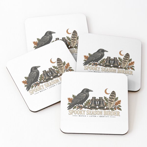 Item preview, Spooky Season Birder Field Icons designed and sold by AMICO77.