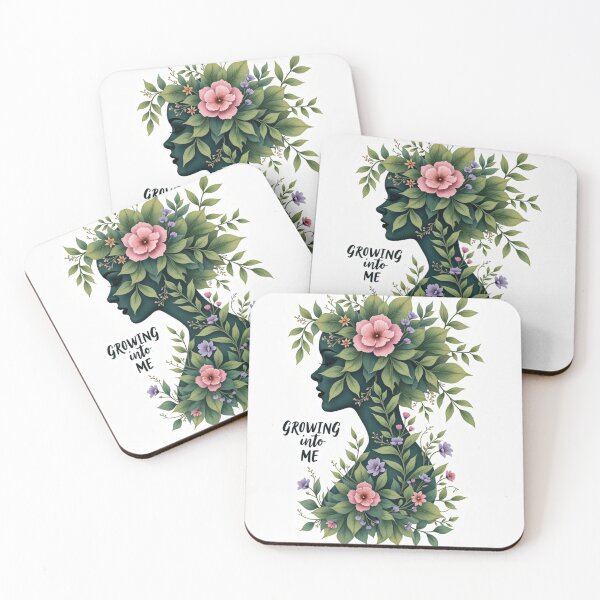 Item preview, Growing Into Me – Botanical Self Discovery designed and sold by PURPOSE RISE CO..