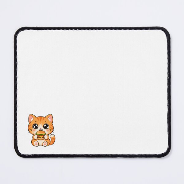 Item preview, Cute Kawaii Cat With Burger designed and sold by Eternalski.
