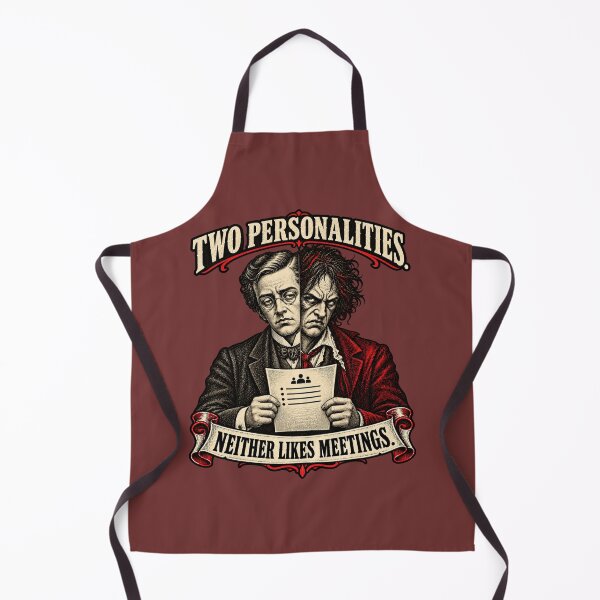 Item preview, Two Personalities Neither Likes Meetings designed and sold by TytherleyTees.