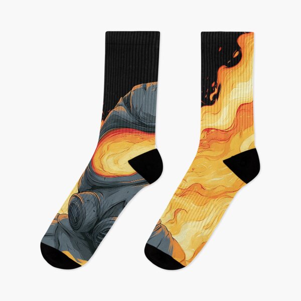 Item preview, Fiery Tactical Mask Warrior Art designed and sold by Lunat1kk.