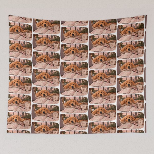 Item preview, Studying golden retriever designed and sold by anacdg.