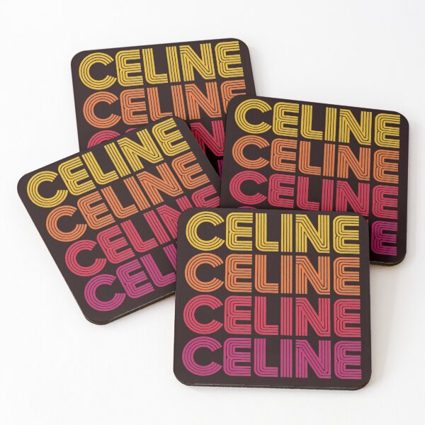 Item preview, Celine Vintage Retro Striped Typography Design designed and sold by ShopFanCreation.