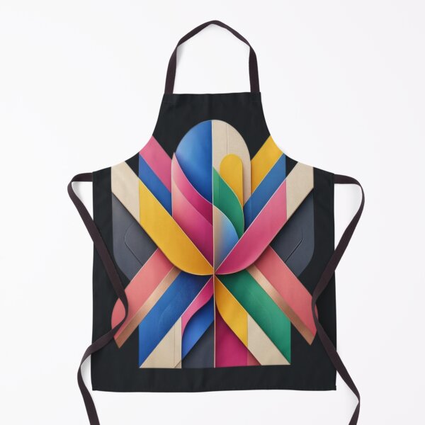 Item preview, Vibrant Abstract Geometric Layers Art Design designed and sold by Breezes-of-Ida.