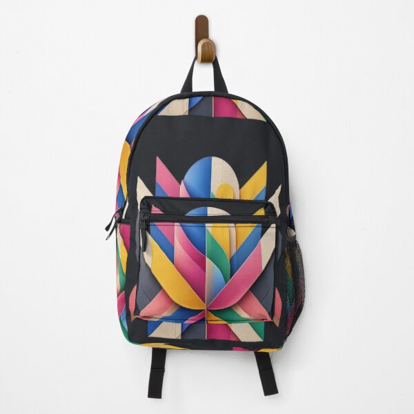 Item preview, Vibrant Abstract Geometric Layers Art Design designed and sold by Breezes-of-Ida.