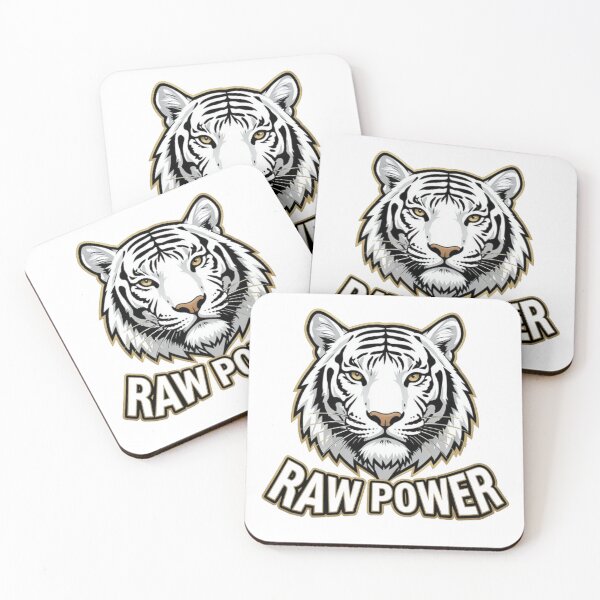 Item preview, RAW POWER – White Tiger Special Edition designed and sold by The best online style shop.