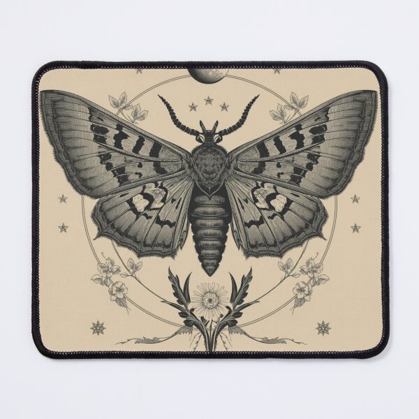 Item preview, Dark Academia Moth Natural History designed and sold by ChicTrendz.