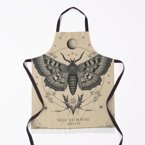 Item preview, Dark Academia Moth Natural History designed and sold by ChicTrendz.