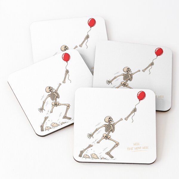 Item preview, Well That Went Well Skeleton Balloon designed and sold by thestiles.