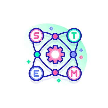 Artwork thumbnail, STEM – Science Technology Engineering Math Educational Design by CodeRoboShop