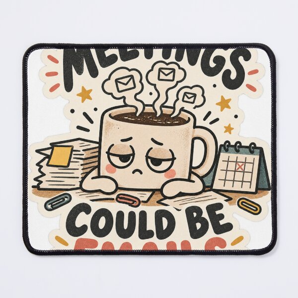 Item preview, Meetings Could Be Emails Coffee designed and sold by sublidesign.