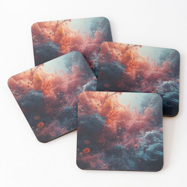 Item preview, Abstract universe of cosmic colors designed and sold by Mariyana-Design.