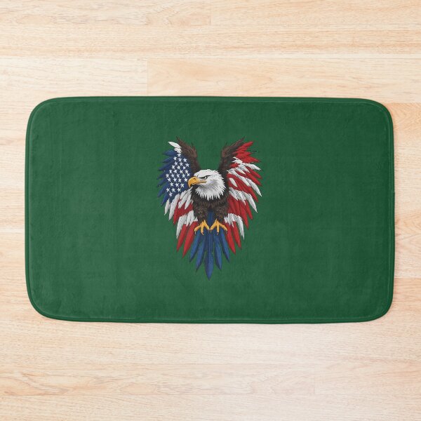 Item preview, American Bald Eagle Patriotic Stars Stripes Art 709 designed and sold by AYLISCROCHET.