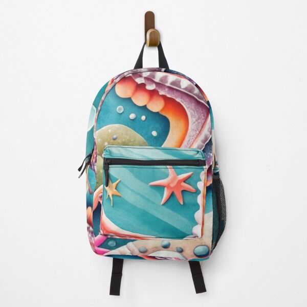 Item preview, Layered Starfish with Bubbles and Pebbles designed and sold by BeachWhisper.
