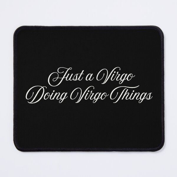 Item preview, Just a Virgo Doing Virgo Things Elegant Funny Zodiac Astrology Quote Design designed and sold by HYPNK.