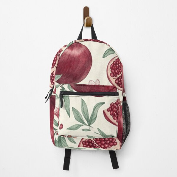 Item preview, Watercolor Pomegranate Botanical Pattern designed and sold by SassyArtistry.