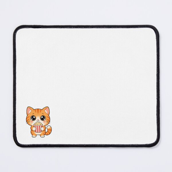 Item preview, Cute Kawaii Cat With Popcorn designed and sold by Eternalski.