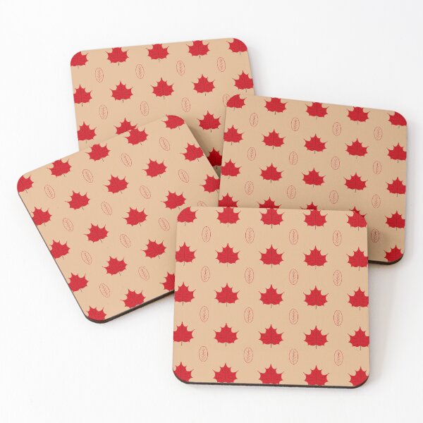 Item preview, Autumn Red Maple Leaves Pattern designed and sold by miawgigi.
