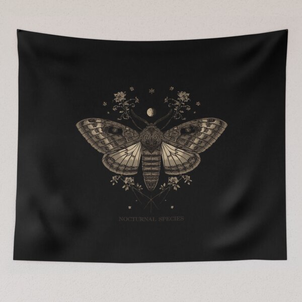 Item preview, Entomology Moth Vintage Engraving designed and sold by ChicTrendz.