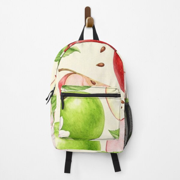 Item preview, Watercolor Red Green Apple Pattern designed and sold by SassyArtistry.