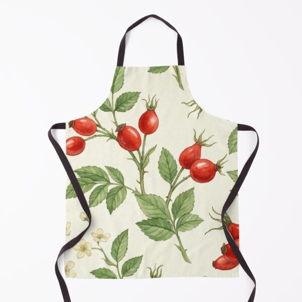 Item preview, Watercolor Rose Hip Botanical Pattern designed and sold by SassyArtistry.