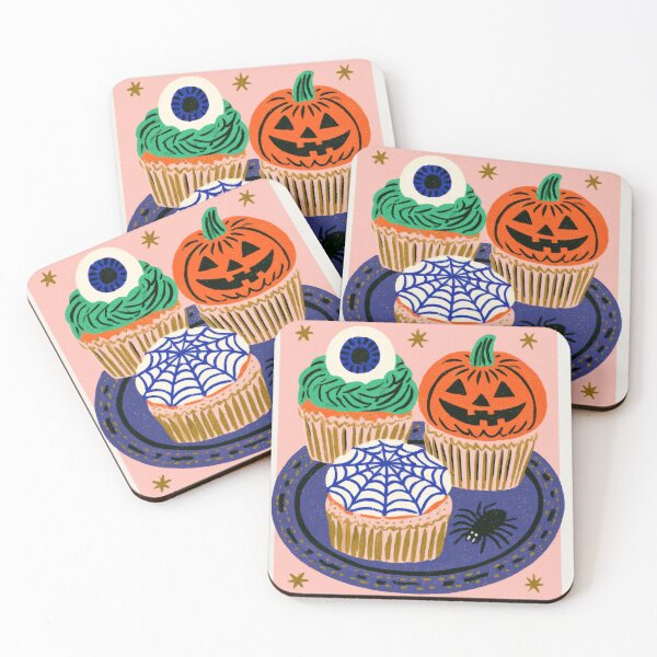 Item preview, Spooky Halloween Cupcakes and Sweet Treats designed and sold by Sunday Margaritas Art.