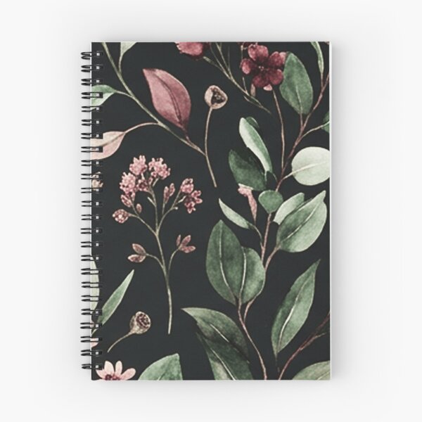 Item preview, Dark Eucalyptus Botanical Berry Pattern designed and sold by SassyArtistry.