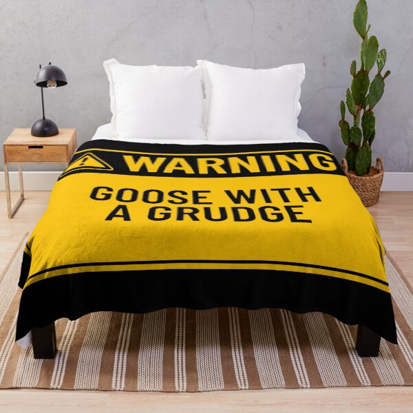 Item preview, Warning: Goose With a Grudge designed and sold by mr-k-store.