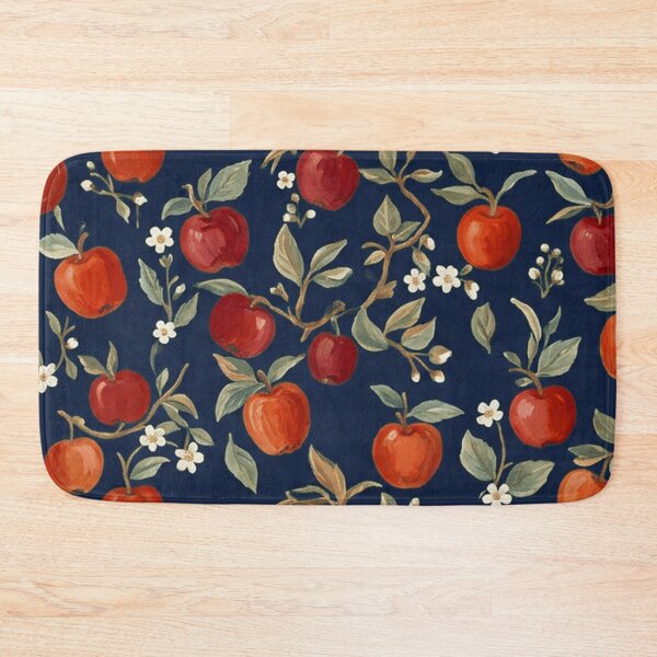 Item preview, Watercolor Persimmon Botanical Pattern designed and sold by SassyArtistry.