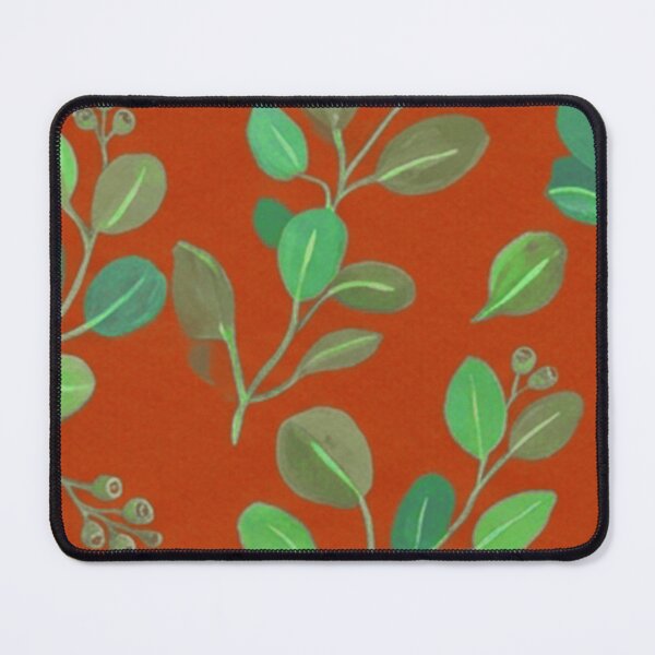 Artikelvorschau, Retro-grünes Blatt-Botanisches Muster entworfen und verkauft von SassyArtistry.