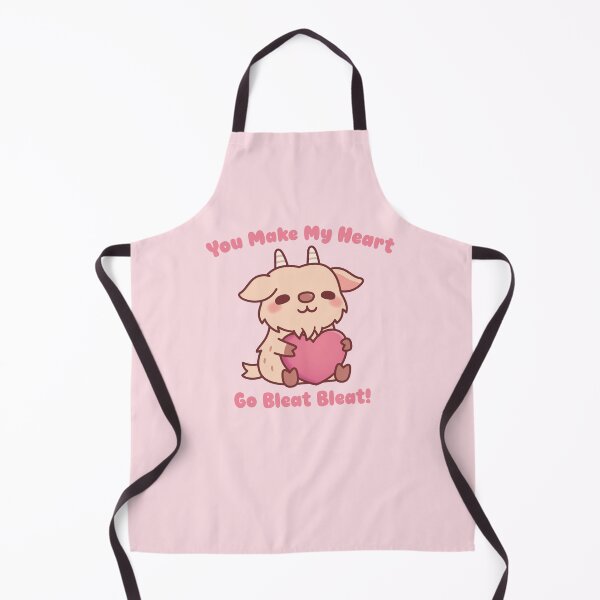Item preview, Cute Goat You Make My Heart Go Bleat Bleat designed and sold by rustydoodle.
