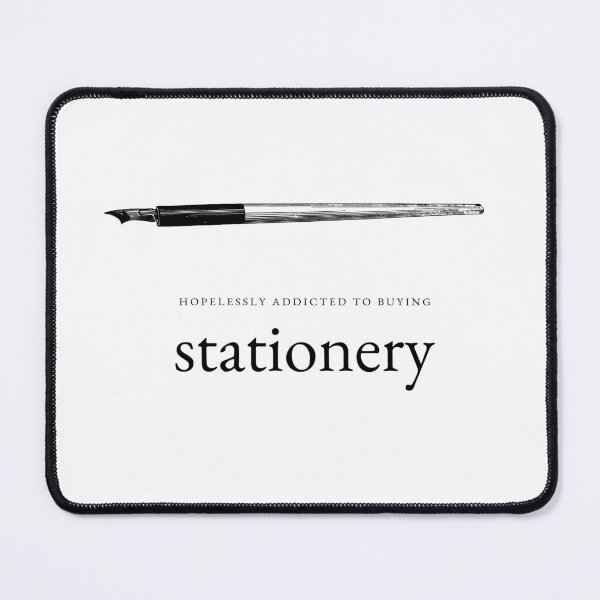 Item preview, Hopelessly addicted to buying stationery designed and sold by ruchir.online.