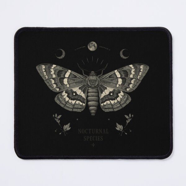 Item preview, Natural History Moth Victorian Plate designed and sold by ChicTrendz.