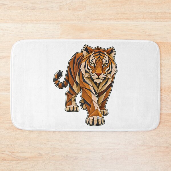 Item preview, Origami Tiger Geometric Paper Art designed and sold by EvergreenPark - Tee Studio.