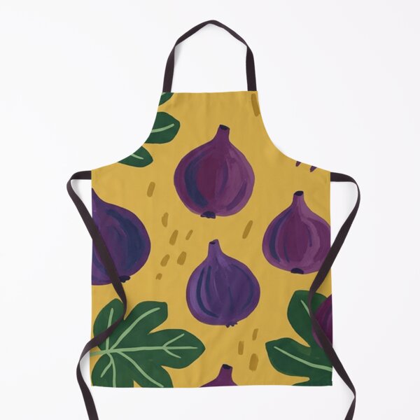 Item preview, Retro Purple Fig Fruit Pattern designed and sold by SassyArtistry.