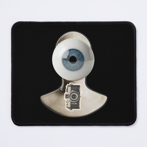 Item preview, Camera Look Surreal Eyeball Vintage Statue Art designed and sold by Themarbleedit.