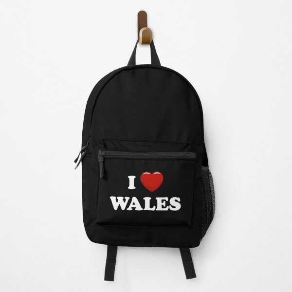 Item preview, I Love Wales / I Heart Wales (White text with red heart) designed and sold by STUDIO-72.