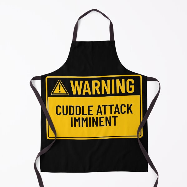 Item preview, Warning: Cuddle Attack Imminent designed and sold by mr-k-store.