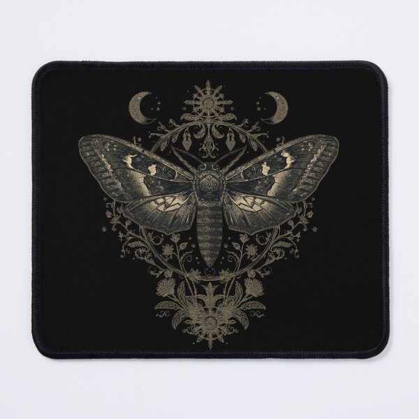 Item preview, Death’s-Head Moth Gothic Entomology designed and sold by ChicTrendz.