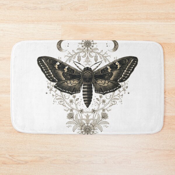 Item preview, Death’s-Head Moth Gothic Entomology designed and sold by ChicTrendz.