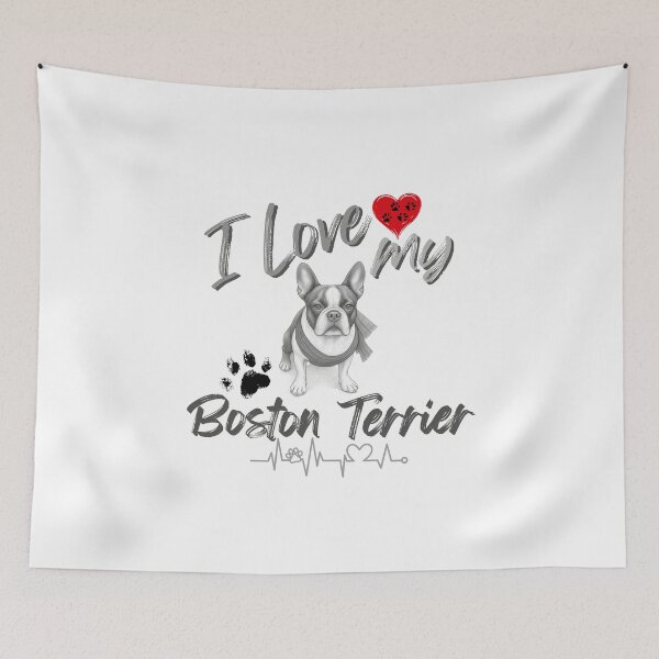 Item preview, I love my Boston Terrier designed and sold by iRenza.
