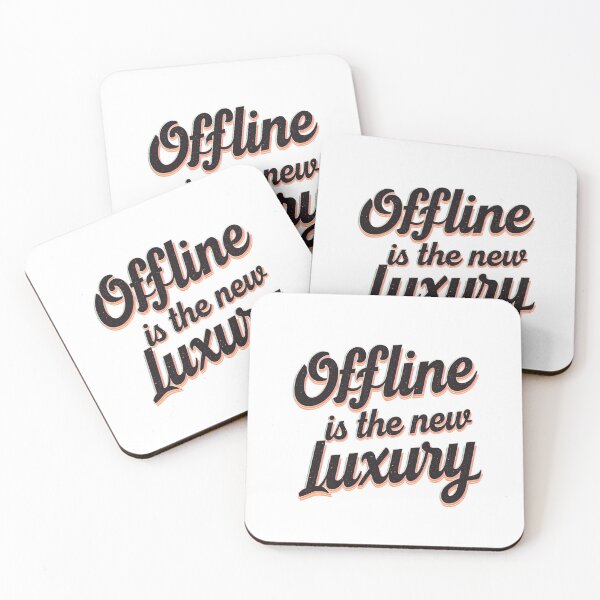 Item preview, Offline Is the New Luxury designed and sold by catcurio.