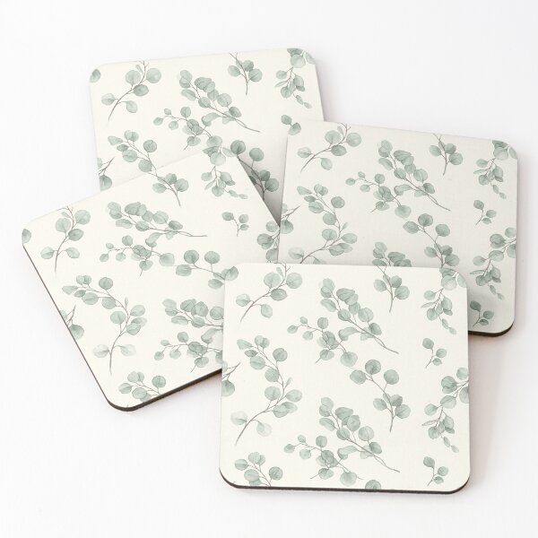 Item preview, Minimal Eucalyptus Leaf Pattern designed and sold by SassyArtistry.