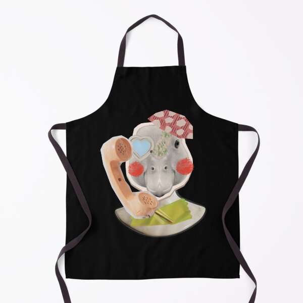 Item preview, Duck Call Surreal Mushroom Telephone Collage Art designed and sold by Themarbleedit.